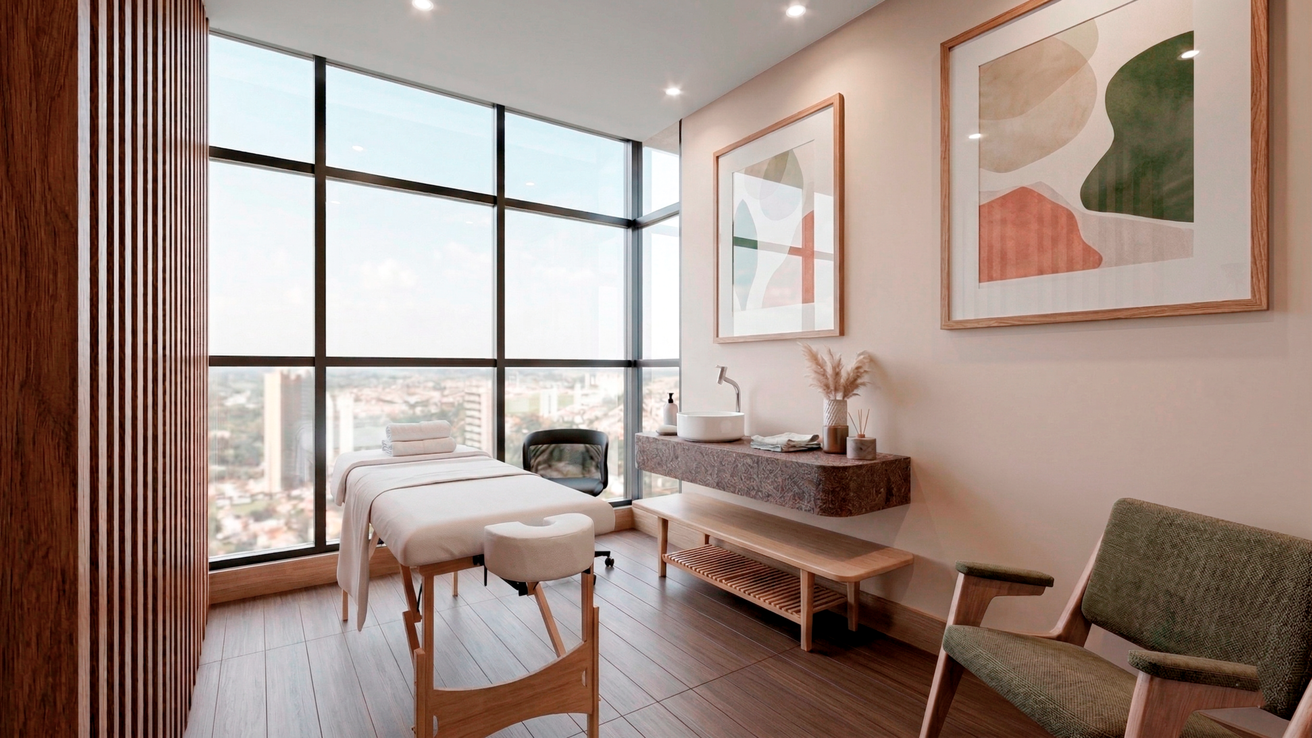 Sala de massagem - Ferreira Aya